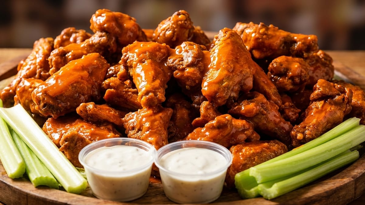 Wings and tenders, made to order