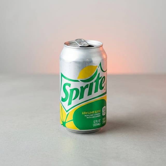 Can of Sprite.